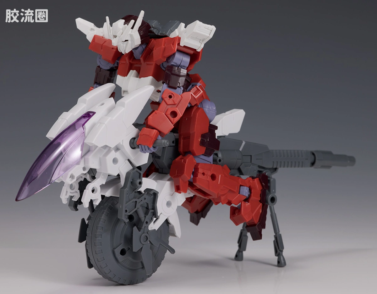 30MM 1/144 Extended Armament Vehicle EV-09 Exa Vehicle(加农机车ver.) - 图片